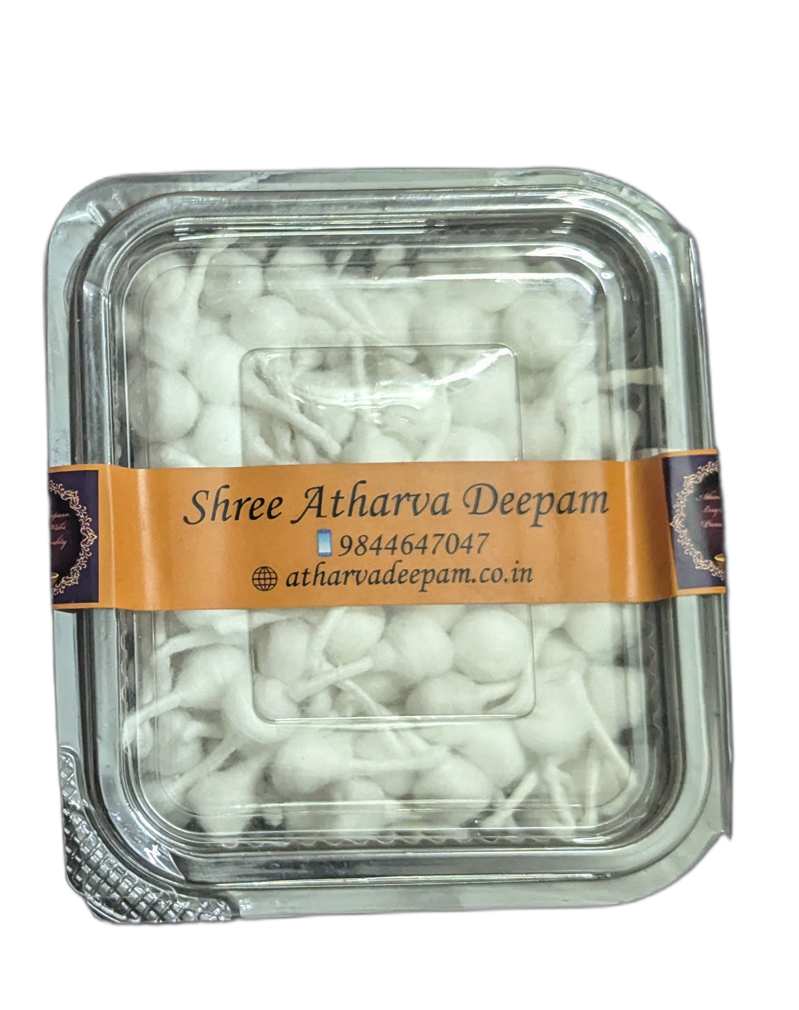 Pure White Cotton Wicks Boxes